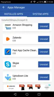 Fast App Cache Cleaner capture 2