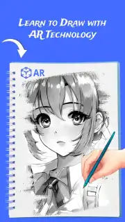 AR Drawing Anime capture 2