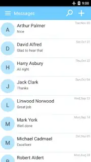 SMS text messaging app capture 6
