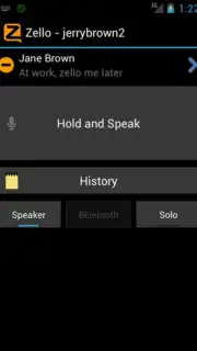 Zello Walkie Talkie capture 5