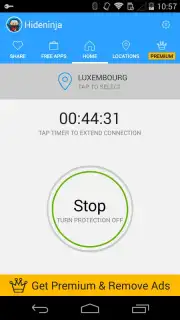 Hideninja Free VPN capture 4