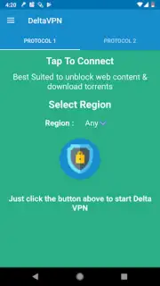 Delta VPN capture 4