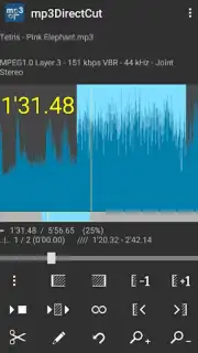 mp3DirectCut capture 4
