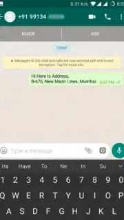 Direct Whats Message capture 2