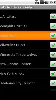 Basketball Livescore Widget capture 10
