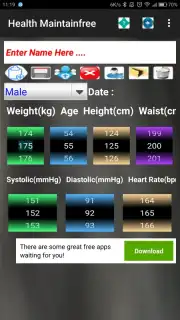 Health Maintain free capture 1