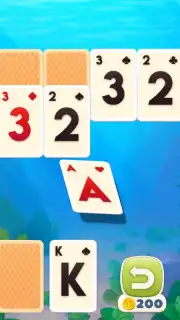 Undersea Solitaire Tripeaks capture 5