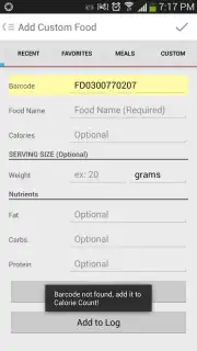 Calorie Counter capture 3