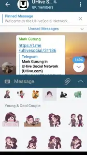 Via Messenger - Unofficial Telegram App capture 2