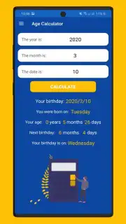 Age Calculator capture 3