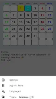 Amazing Calendar capture 2