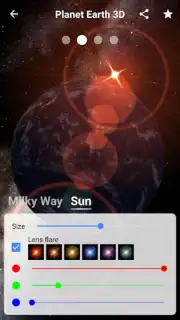 Earth Planet 3D live wallpaper capture 8