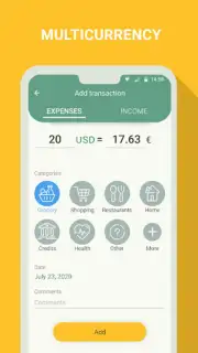 Money manager & expenses capture 5