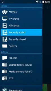 Archos Video Player capture 4