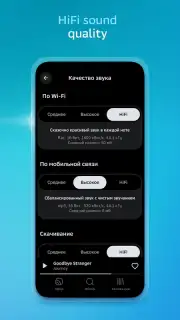 Звук: HiFi - музыка, подкасты capture 5
