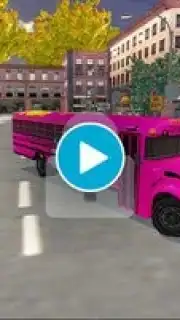 School Bus Driving Games 3D capture 1