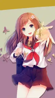 Anime High School Girl capture 9