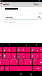 Pink Keyboard capture 13