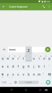 Czech Diacritic Keyboard capture 1