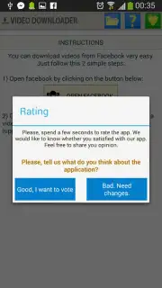 Fast Facebook Video Downloader capture 1