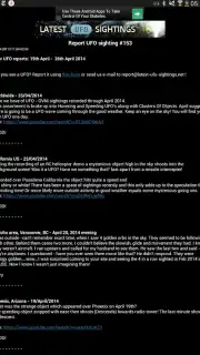 Latest UFO Sightings capture 3