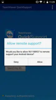 TeamViewer QuickSupport capture 4