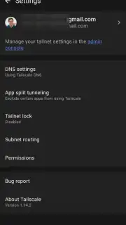 Tailscale capture 10