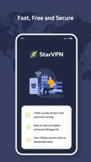 StarVPN - Free Private & Secure VPN capture 2