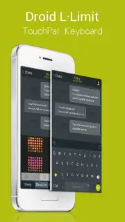 Android L Lime TouchPal Theme capture 3