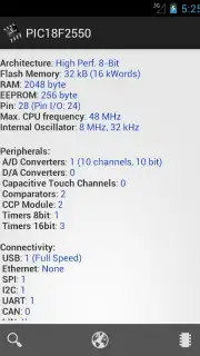 PICmicro Database capture 6