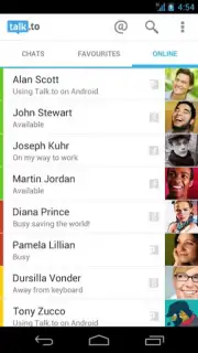 Talk.to - Chat for GTalk & FB capture 1