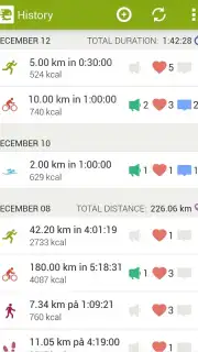 Endomondo Sports Tracker capture 3