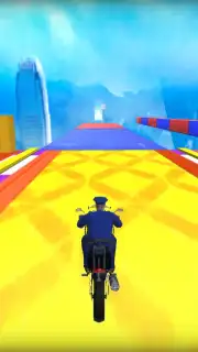 Police Bike Stunts Games capture 14