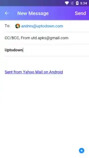 Yahoo Mail Go capture 8