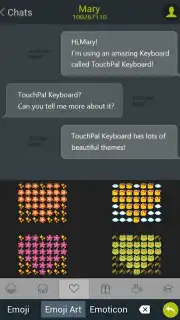 Android L Lime TouchPal Theme capture 1