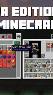 Java Edition UI for Minecraft capture 2