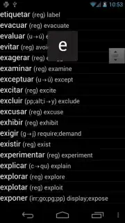 Испанские глаголы capture 8