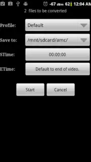 Video Converter Android capture 2