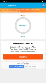 SuperVPN Fast VPN Client capture 5