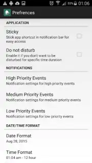 Event Reminder capture 1