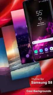 Samsung S8 edge Launcher - Themes and Wallpaper capture 1
