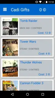 Cadi Gifts: Get Games for Free capture 2