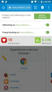 Free Adblocker Browser capture 5