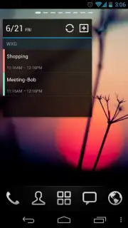 GO Calendar Widget capture 4