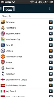 Goal Live Scores capture 1