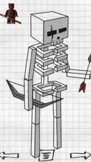 Draw heroes minecraft capture 1