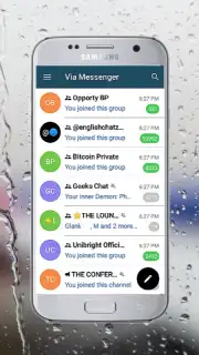 Via Messenger - Unofficial Telegram App capture 13
