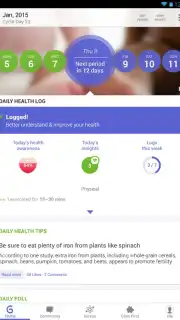 Glow - Period Tracker capture 3