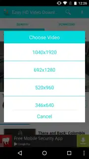Easy HD Video Downloader capture 4