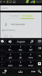 Black Style Keyboard capture 1
